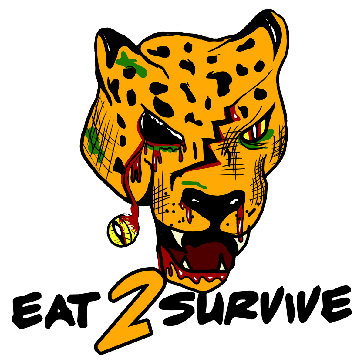 Eat 2 Survive Mens – Don's Custom Apparel