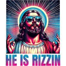Load image into Gallery viewer, He is Rizzin Tee