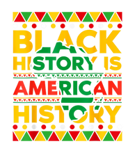 Load image into Gallery viewer, Black History is American History T-Shirt - Typography Design