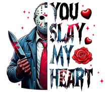 Load image into Gallery viewer, "You Slay My Heart" Jason - Horror Valentine's Shirt