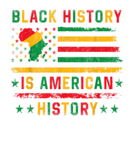 Load image into Gallery viewer, Black History is American History T-Shirt - Flag Africa Design