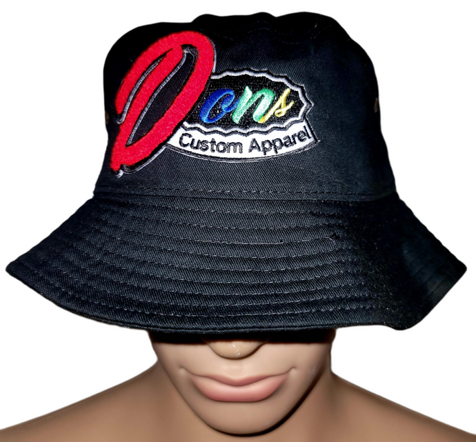 Dca Multicolor Chenille Logo Bucket Hat - Dons Custom Apparel