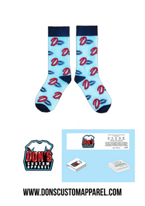 Don’s Stamp Logo Socks - Dons Custom Apparel