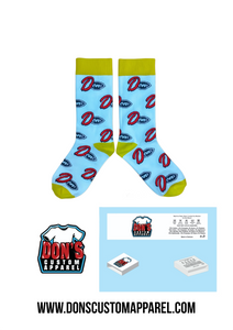 Don’s Stamp Logo Socks - Dons Custom Apparel