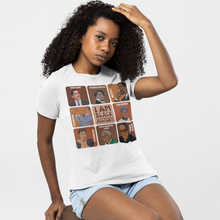 Load image into Gallery viewer, I Am Black History 9 Icons Grid T-Shirt - Legendary Leaders