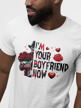 Load image into Gallery viewer, I'm Your Boyfriend Now - Freddy Krueger Horror Valentine's Shirt