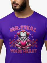 Load image into Gallery viewer, Mr. Steal Your Heart - Pennywise Horror Valentine's Shirt
