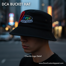 Load image into Gallery viewer, DCA Chenille Bucket Hat - Version 2