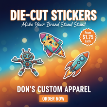 Load image into Gallery viewer, Die-Cut Stickers Ad 2