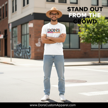 Load image into Gallery viewer, Don's White Shirt Ad - Your Logo 2