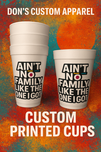 Custom Foam Cups