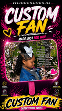 Load image into Gallery viewer, Custom Graduation Photo Fans - Personalized Party Favors