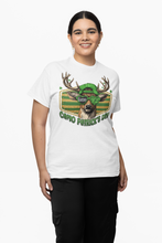 Load image into Gallery viewer, Lucky Stripes - St. Patrick's Day Deer T-Shirt