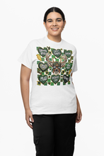Load image into Gallery viewer, Green Beer &amp; Lucky Charms - Multi-Heart St. Patrick's Day Deer T-Shirt
