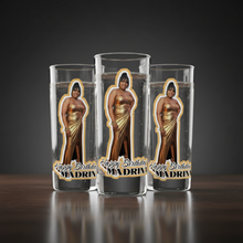 Load image into Gallery viewer, Madrina birthday shot glasses - slim tall