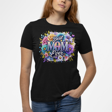 Load image into Gallery viewer, Best Mom Ever Shirt | Mother's Day Floral DTF Print