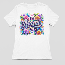 Load image into Gallery viewer, Best Mami Ever Shirt | Mother's Day Floral DTF Print