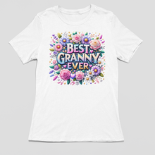 Load image into Gallery viewer, Best Granny Ever Shirt | Mothers Day Floral DTF Print