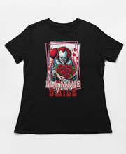 Load image into Gallery viewer, I'll Make You Smile - Pennywise Card Style Valentine's Shirt