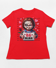 Load image into Gallery viewer, Be Mine - Chucky Mugshot Horror Valentine's Shirt