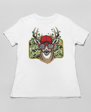 Load image into Gallery viewer, Lucky Charm - Red Hat Edition St. Patrick's Day Deer T-Shirt