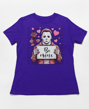 Load image into Gallery viewer, Be Mine - Michael Myers Mugshot Horror Valentine's Shirt