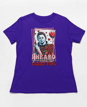 Load image into Gallery viewer, I Heard You Like The Silent Type - Michael Myers Card Style Valentine's Shirt
