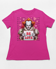 Load image into Gallery viewer, Be My Love - Pennywise Mugshot Horror Valentine's Shirt