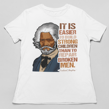Load image into Gallery viewer, Frederick Douglass Quote T-Shirt - Build Strong Children