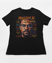 Load image into Gallery viewer, Malcolm X: Legacy - Black History Month T-Shirt
