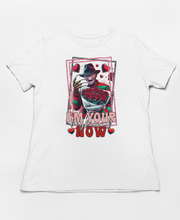 Load image into Gallery viewer, I'm Your Boyfriend Now - Freddy Krueger Card Style Valentine's Shirt