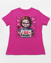 Load image into Gallery viewer, Be Mine - Chucky Mugshot Horror Valentine's Shirt