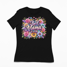 Load image into Gallery viewer, Best Mama Ever Shirt | Mother's Day Floral DTF Print