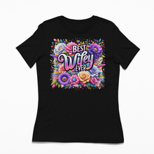Load image into Gallery viewer, Best Wifey Ever Shirt | Mother's Day Floral DTF Print
