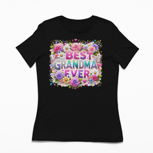 Load image into Gallery viewer, Best Grandma Ever Shirt | Mothers Day Floral DTF Print