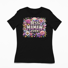 Load image into Gallery viewer, Best Mamaw Ever Shirt | Mothers Day Floral DTF Print