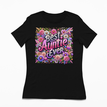 Load image into Gallery viewer, Best Auntie Ever Shirt | Mother's Day Floral DTF Print