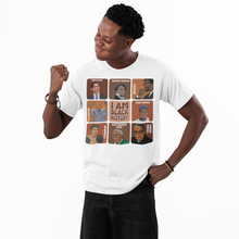 Load image into Gallery viewer, I Am Black History 9 Icons Grid T-Shirt - Legendary Leaders