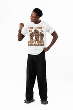 Load image into Gallery viewer, One Month Can't Hold Our History T-Shirt - Year-Round Black Pride