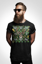 Load image into Gallery viewer, Green Beer &amp; Lucky Charms - Multi-Heart St. Patrick's Day Deer T-Shirt