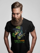 Load image into Gallery viewer, Camo Patrick Commando - St. Patrick's Day Duck T-Shirt