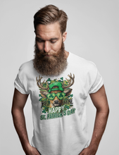 Load image into Gallery viewer, Be Mine - Happy St. Patrick's Day Deer T-Shirt