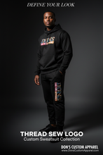 Load image into Gallery viewer, Thread Sew Sweatsuit Ad 3 - Different Male Model