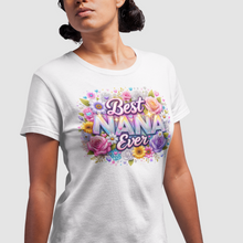 Load image into Gallery viewer, Best Nana Ever Shirt | Mothers Day Floral DTF Print