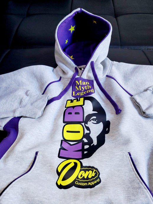 Mamba Mentality Kobe Bryant Hoodie - Dons Custom Apparel