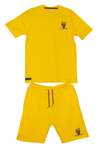 Eat 2 Survive T Shirt & Short Set (Polo Style) - Dons Custom Apparel
