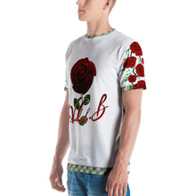 Load image into Gallery viewer, Y.v.G.B Rose Men&#39;s T-shirt by Don&#39;s Custom Apparel - Dons Custom Apparel