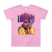Load image into Gallery viewer, Z.Rae Youth Fine Short Sleeve T-Shirt - Dons Custom Apparel