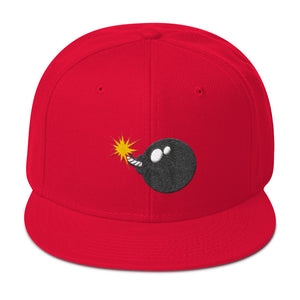 DCA Bomb Logo Snapback Hat by Don's Custom Apparel - Dons Custom Apparel