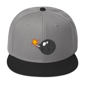 DCA Bomb Logo Snapback Hat by Don's Custom Apparel - Dons Custom Apparel